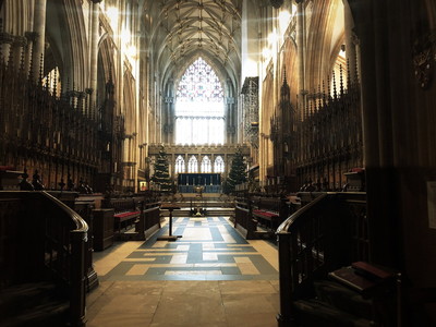 Morning Walk - Minster and Busker! by york